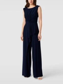 Adrianna Papell Jumpsuit Mit Knoten-Detail - Marineblau